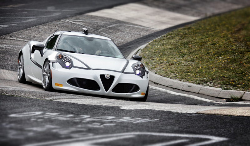 Illustration for article titled Alfa Romeo 4C Completes 'The Green Hell' Of The Nürburgring In Just 8’04’’